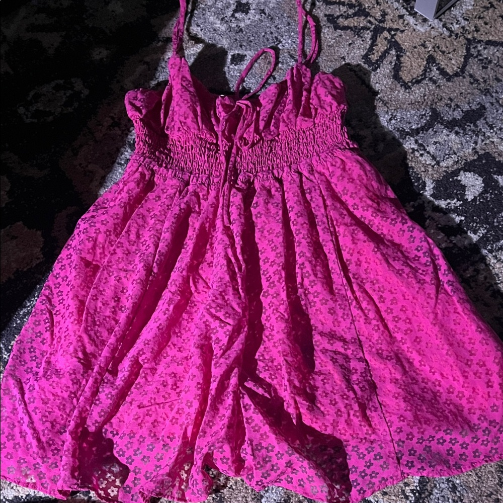 Urban Outfitters Pink Floral Sundress